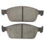 MPA 1003-1645C Quality-Built Black Series Ceramic Brake Pads w/ Hardware