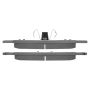MPA 1003-1645C Quality-Built Black Series Ceramic Brake Pads w/ Hardware