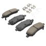 MPA 1003-1647C Quality-Built Black Series Ceramic Brake Pads w/ Hardware