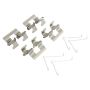 MPA 1003-1647C Quality-Built Black Series Ceramic Brake Pads w/ Hardware