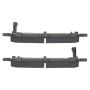 MPA 1003-1647C Quality-Built Black Series Ceramic Brake Pads w/ Hardware