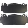 MPA 1003-1648AM Quality-Built Black Series Semi-Metallic Brake Pads w/ Hardware
