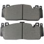 MPA 1003-1648AM Quality-Built Black Series Semi-Metallic Brake Pads w/ Hardware
