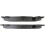 MPA 1003-1648AM Quality-Built Black Series Semi-Metallic Brake Pads w/ Hardware