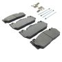 MPA 1003-1648M Quality-Built Black Series Semi-Metallic Brake Pads w/ Hardware