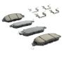 MPA 1003-1649C Quality-Built Black Series Ceramic Brake Pads w/ Hardware