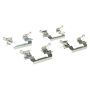 MPA 1003-1649C Quality-Built Black Series Ceramic Brake Pads w/ Hardware