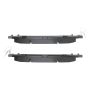 MPA 1003-1649C Quality-Built Black Series Ceramic Brake Pads w/ Hardware