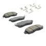 MPA 1003-1650C Quality-Built Black Series Ceramic Brake Pads w/ Hardware