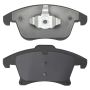 MPA 1003-1653C Quality-Built Black Series Ceramic Brake Pads w/ Hardware