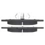 MPA 1003-1653C Quality-Built Black Series Ceramic Brake Pads w/ Hardware