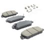 MPA 1003-1654C Quality-Built Black Series Ceramic Brake Pads w/ Hardware