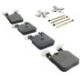 MPA 1003-1656M Quality-Built Black Series Semi-Metallic Brake Pads w/ Hardware