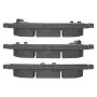 MPA 1003-1659C Quality-Built Black Series Ceramic Brake Pads w/ Hardware