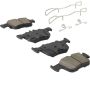 MPA 1003-1665AC Quality-Built Black Series Ceramic Brake Pads w/ Hardware
