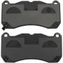MPA 1003-1666M Quality-Built Black Series Semi-Metallic Brake Pads
