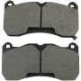 MPA 1003-1666M Quality-Built Black Series Semi-Metallic Brake Pads