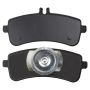 MPA 1003-1669M Quality-Built Black Series Semi-Metallic Brake Pads