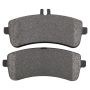 MPA 1003-1669M Quality-Built Black Series Semi-Metallic Brake Pads