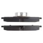 MPA 1003-1669M Quality-Built Black Series Semi-Metallic Brake Pads