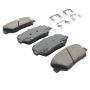 MPA 1003-1675C Quality-Built Black Series Ceramic Brake Pads w/ Hardware