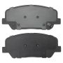 MPA 1003-1675C Quality-Built Black Series Ceramic Brake Pads w/ Hardware