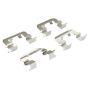 MPA 1003-1675C Quality-Built Black Series Ceramic Brake Pads w/ Hardware