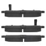 MPA 1003-1679C Quality-Built Black Series Ceramic Brake Pads w/ Hardware