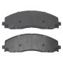 MPA 1003-1680M Quality-Built Black Series Semi-Metallic Brake Pads w/ Hardware