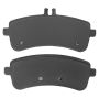 MPA 1003-1681M Quality-Built Black Series Semi-Metallic Brake Pads