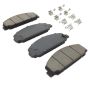 MPA 1003-1683C Quality-Built Black Series Ceramic Brake Pads w/ Hardware
