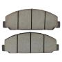 MPA 1003-1683C Quality-Built Black Series Ceramic Brake Pads w/ Hardware