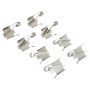 MPA 1003-1683C Quality-Built Black Series Ceramic Brake Pads w/ Hardware