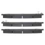 MPA 1003-1683C Quality-Built Black Series Ceramic Brake Pads w/ Hardware