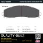 MPA 1003-1691M Quality-Built Black Series Semi-Metallic Brake Pads w/ Hardware