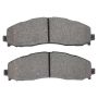 MPA 1003-1691M Quality-Built Black Series Semi-Metallic Brake Pads w/ Hardware