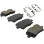 MPA 1003-1692C Quality-Built Black Series Ceramic Brake Pads w/ Hardware