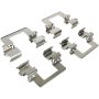 MPA 1003-1692C Quality-Built Black Series Ceramic Brake Pads w/ Hardware