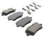 MPA 1003-1692M Quality-Built Black Series Semi-Metallic Brake Pads w/ Hardware