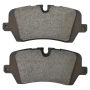 MPA 1003-1692M Quality-Built Black Series Semi-Metallic Brake Pads w/ Hardware