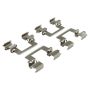 MPA 1003-1692M Quality-Built Black Series Semi-Metallic Brake Pads w/ Hardware