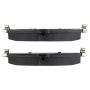 MPA 1003-1694C Quality-Built Black Series Ceramic Brake Pads w/ Hardware