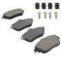 MPA 1003-1694M Quality-Built Black Series Semi-Metallic Brake Pads w/ Hardware