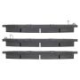 MPA 1003-1695C Quality-Built Black Series Ceramic Brake Pads w/ Hardware