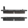 MPA 1003-1698C Quality-Built Black Series Ceramic Brake Pads w/ Hardware