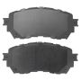 MPA 1003-1711C Quality-Built Black Series Ceramic Brake Pads w/ Hardware