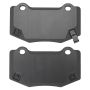 MPA 1003-1718C Quality-Built Black Series Ceramic Brake Pads w/ Hardware