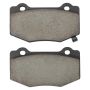 MPA 1003-1718C Quality-Built Black Series Ceramic Brake Pads w/ Hardware