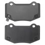MPA 1003-1718M Quality-Built Black Series Semi-Metallic Brake Pads w/ Hardware