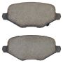 MPA 1003-1719C Quality-Built Black Series Ceramic Brake Pads w/ Hardware